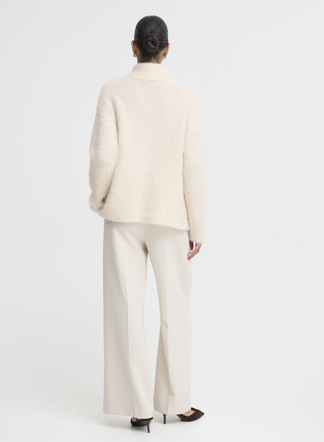 B.Young Half Zip Trui BYOMANTA 20818118 - 1309051 Birch Melange