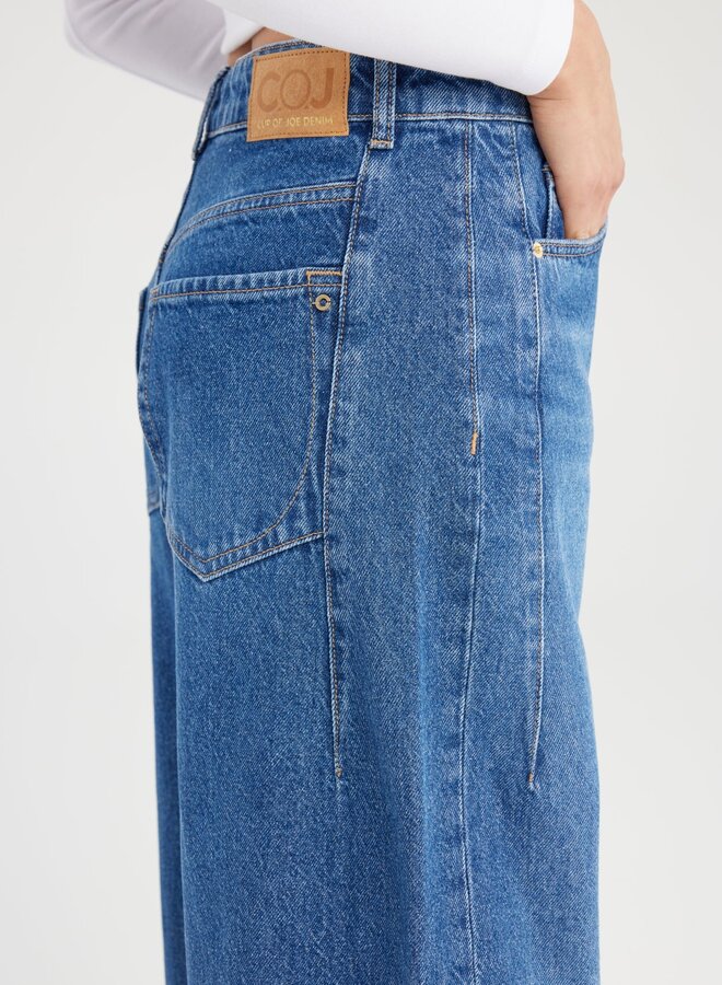 Cup of Joe Balloon Fit Jeans Clara - Medium Blue L32