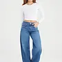 Cup of Joe Balloon Fit Jeans Clara - Medium Blue L32