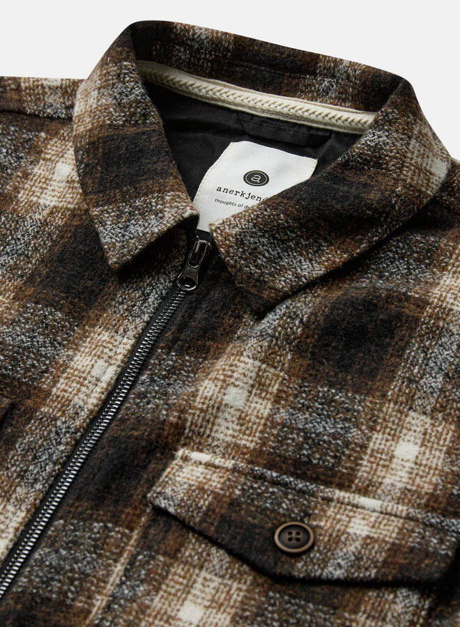 Anerkjendt Overshirt 902012 AKHANKY WOOL OS - 5577 Carafe