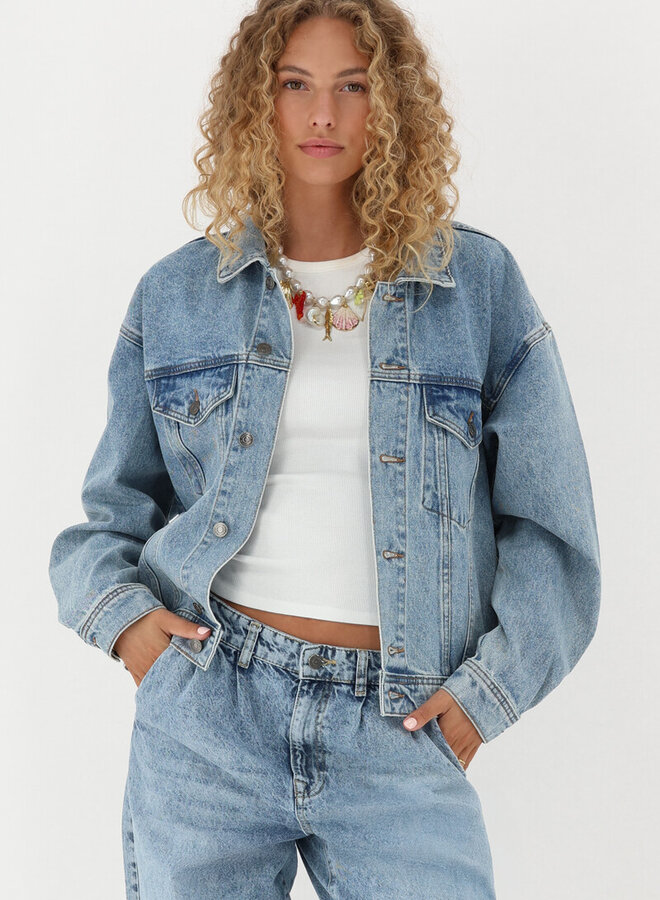My Jewellery Denim Jasje ''Atelier Paris'' MJ14049-0600 - Blauw Denim