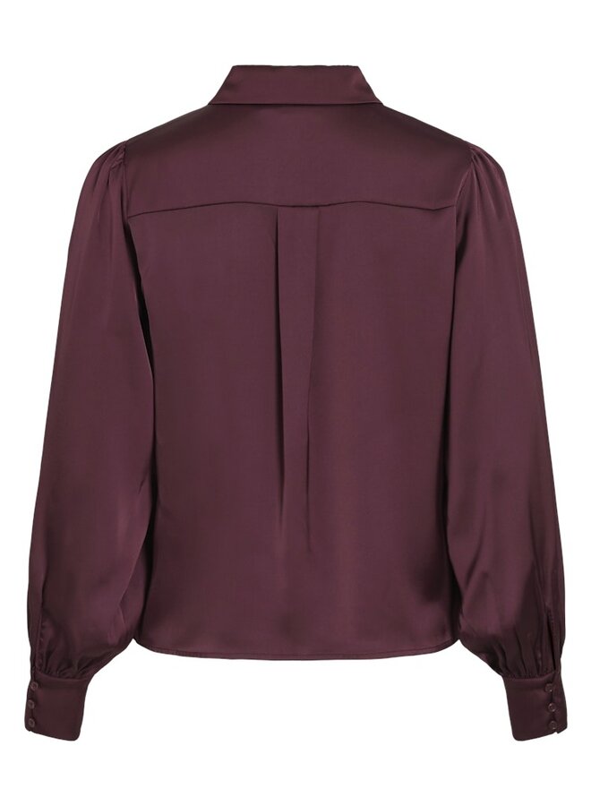 Vila Satijnen Blouse VIENNA 14107462 - Fig