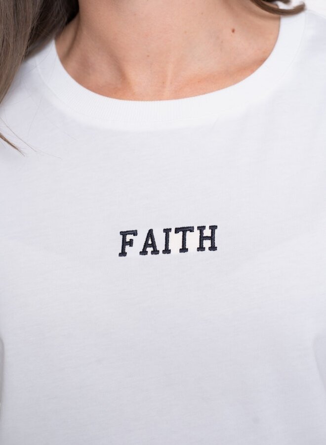 Geisha T-shirt 52607-41 - 10 Off-White/Sil