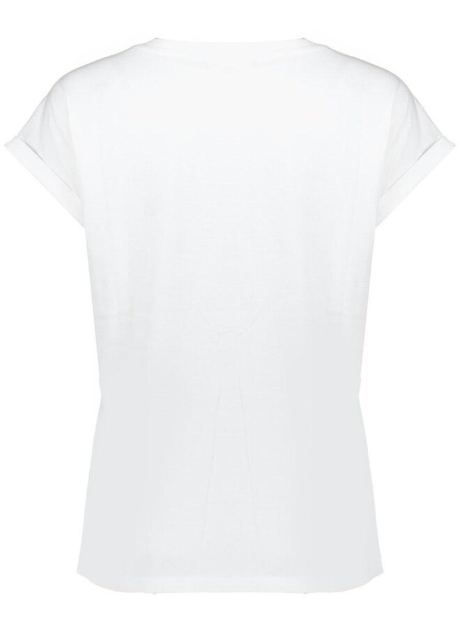 Geisha T-shirt 52607-41 - 10 Off-White/Sil