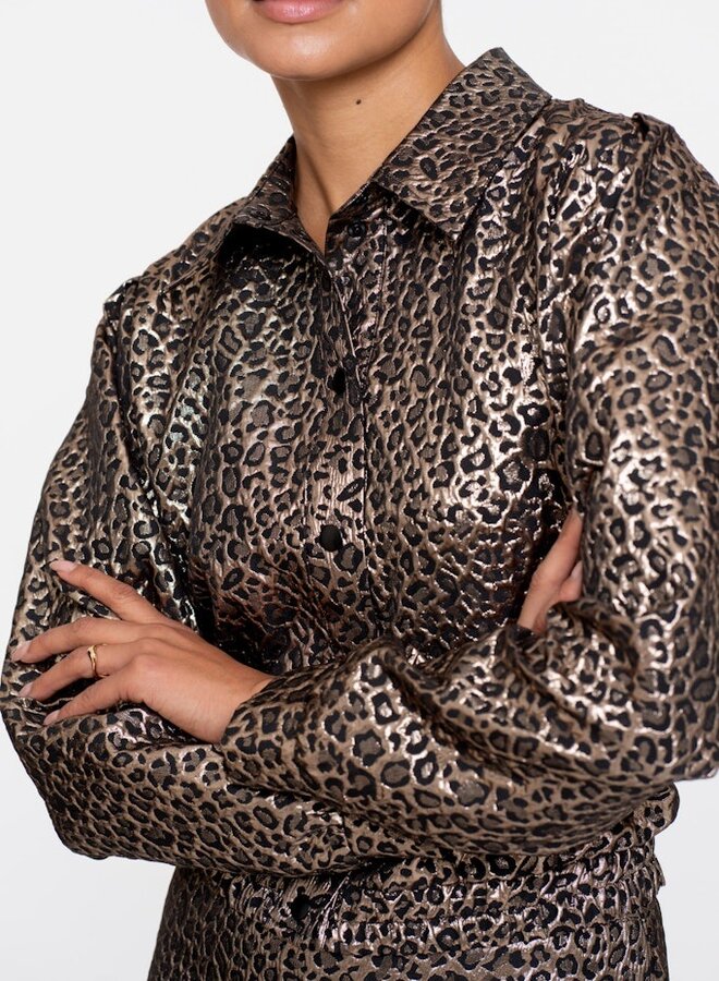 Geisha Blouse 55704-20 - 25 Gold/Black