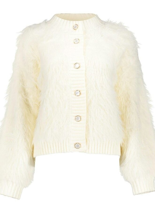 Geisha Sweater Cardigan 54500-10 Off-White