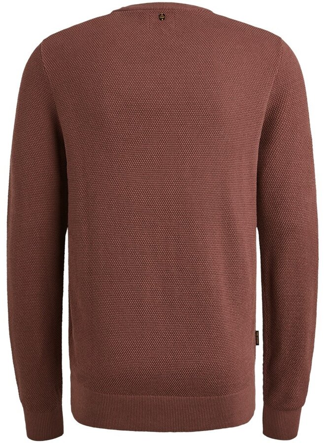PME Legend Trui cotton modal PKW2508324 - 8203 Marron