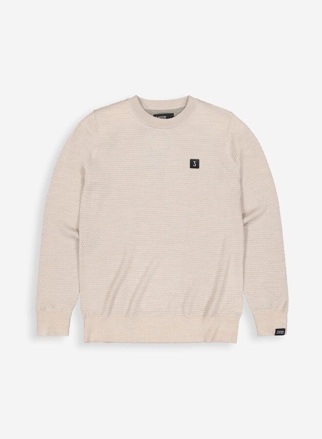 Butcher of Blue Trui Structure Crew M2526002 - 697 Lt. Sand