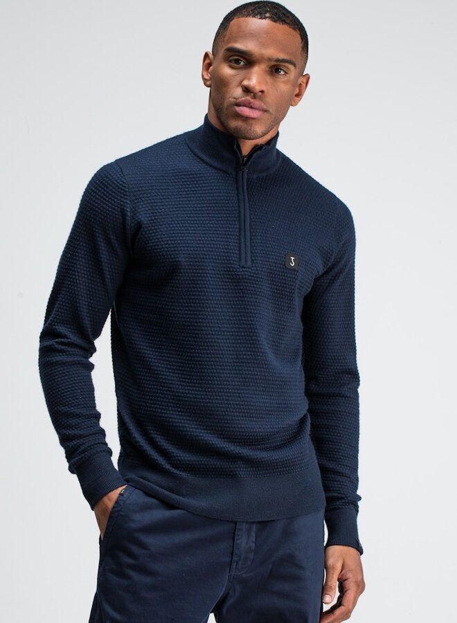 Structure Halfzip trui M2526003 - 890 Alaska Blue