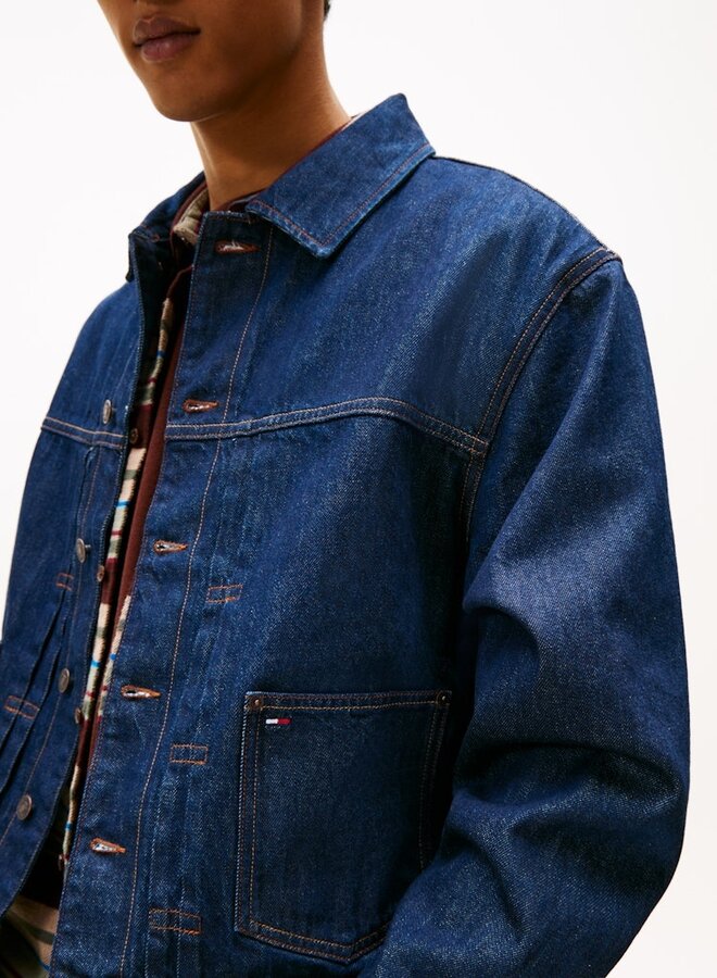 Tommy Hilfiger Spijkerjas DM0DM22141 - 1BK Denim Dark