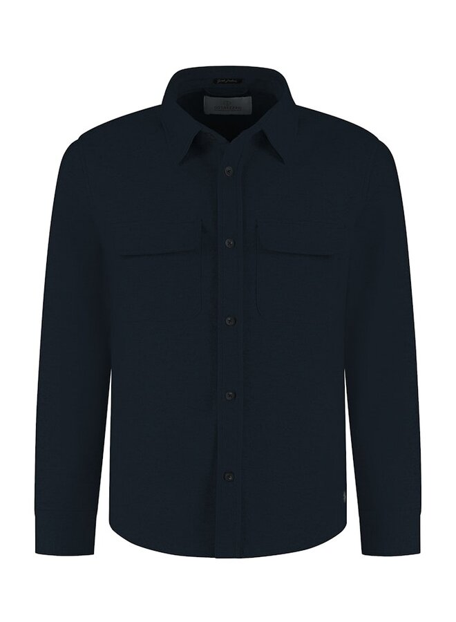 Dstrezzed Overhemd Lange Mouw 303776-NOS - 649 Dk. Navy