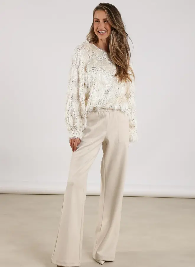 Nukus Broek Trix NKF09036 - Off White