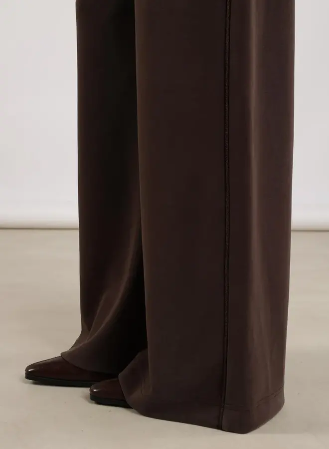 NUKUS Pants Gaia NKF09023 - Dark Chocolate