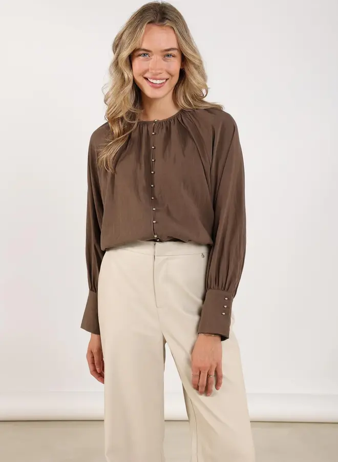NUKUS Blouse Sterre NKF02014 - Fango