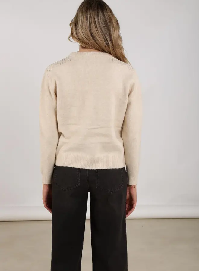 NUKUS Pullover Kate NKF03001 - Sand