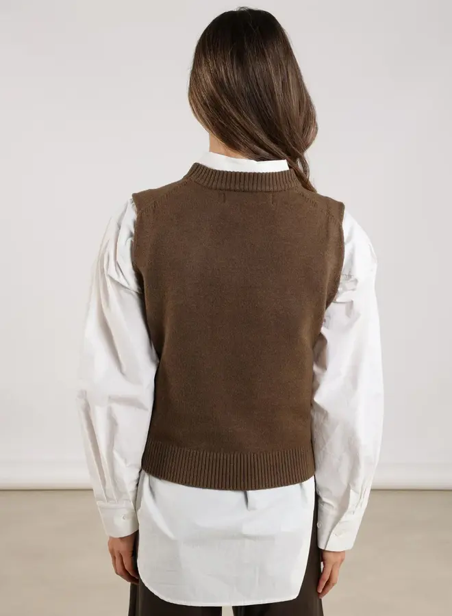 NUKUS Spencer Intarsia NKF07000 - Fango