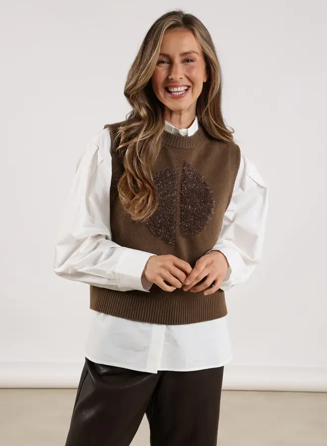 NUKUS Spencer Intarsia NKF07000 - Fango