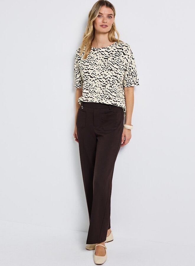 Street one T-shirts A323903 - 37019 morning beige