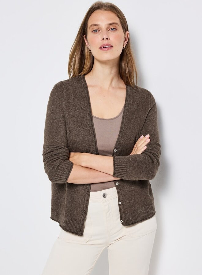 Street one Vest A253971 - 16757 nomad brown mel.