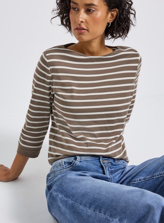 Street one Shirt A323990 - 26911 silk brown