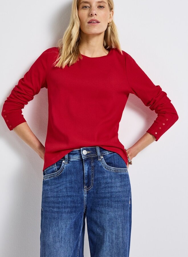 Street One Shirt 323988 - 16865 racing red