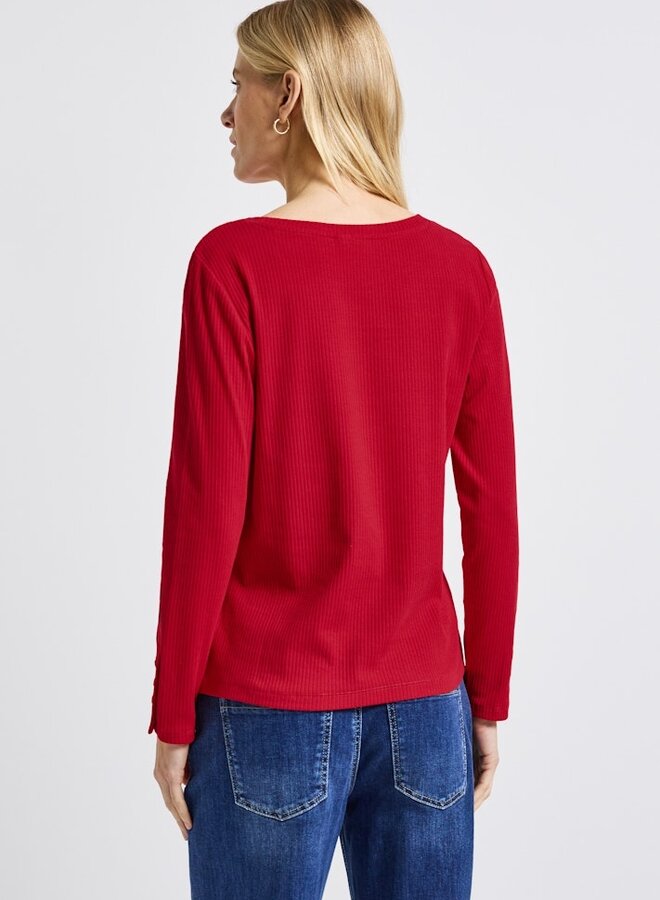 Street One Shirt 323988 - 16865 racing red