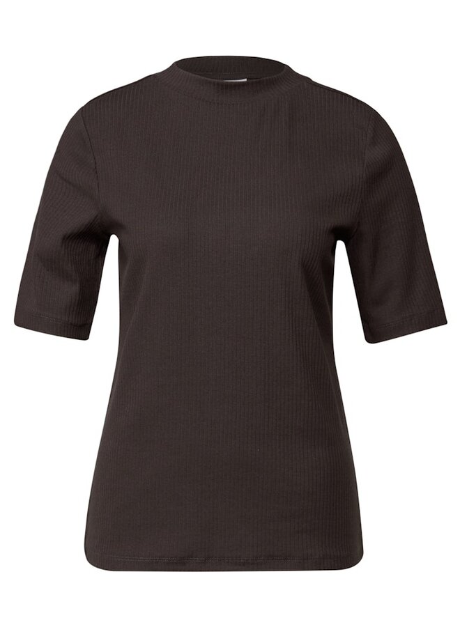 Street one T-shirt A323991 - 16866 deep roast brown