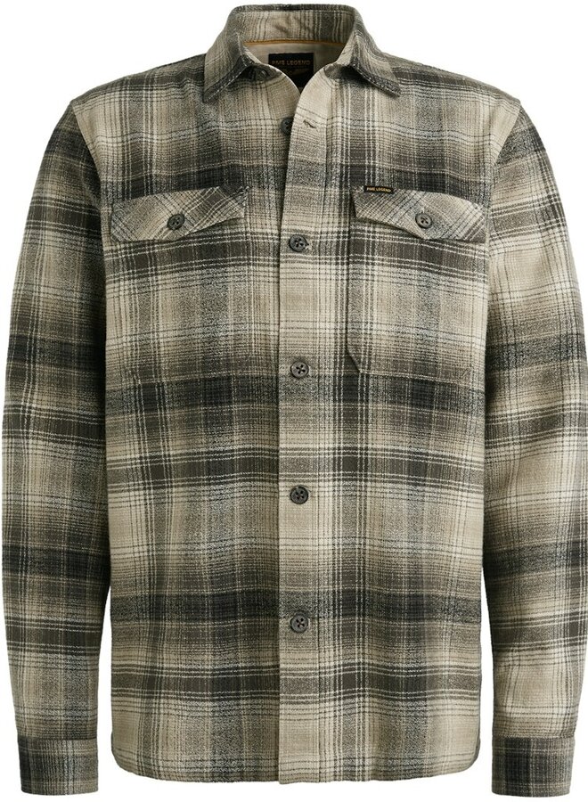 Overshirt Brushed Grindle Check PSI2509244-8011 - Seneca Rock