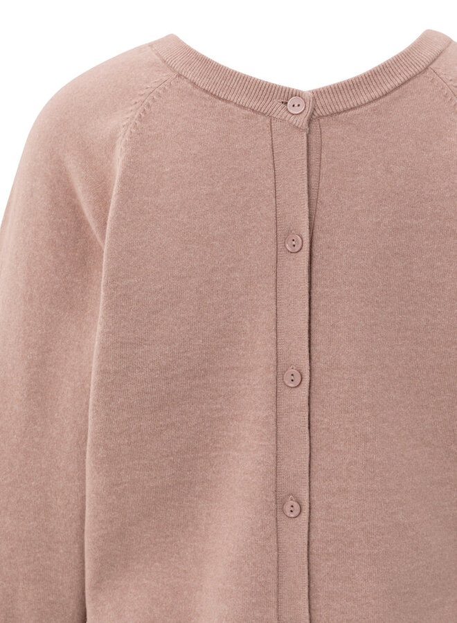 YAYA Trui Met V-Hals 01-000494-509 - 99016 Blush Pink