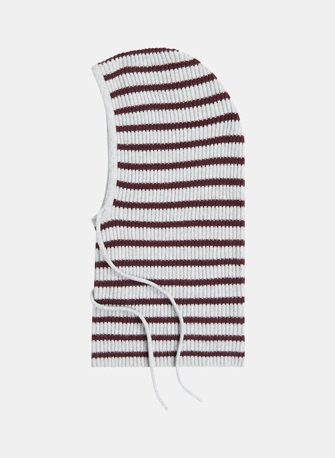 Penn&Ink Balaclava stripe W25B357 - 83M/351 Grey Mel