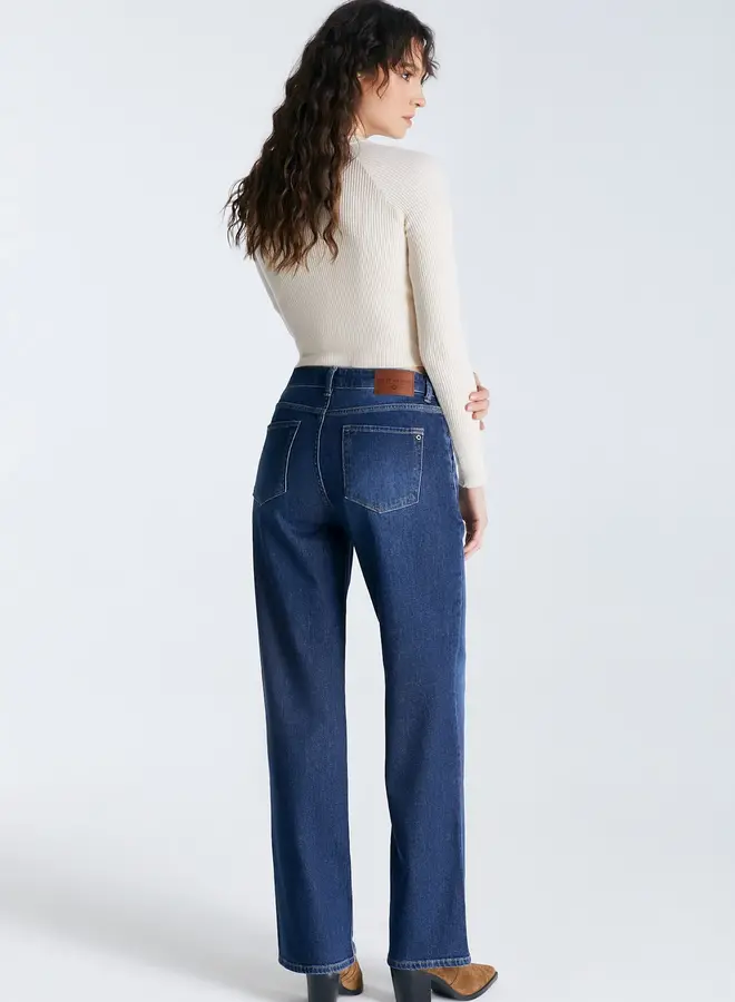 Cup of Joe Loose Fit Jeans Nova - Dark Blue