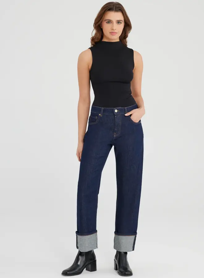 Cup of Joe Straight Fit Jeans Ruby Raw - Raw - Lengtemaat L32