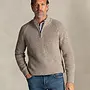 New zealand auckland Half zip trui 25HN411 - 1184 Warm Beige