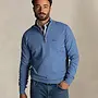 new zealand auckland Half zip trui 25HN414 - 2619 Soft Blue M