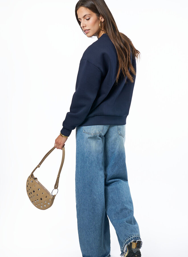 My Jewellery Sweater MJ14393-0675 - Donkerblauw