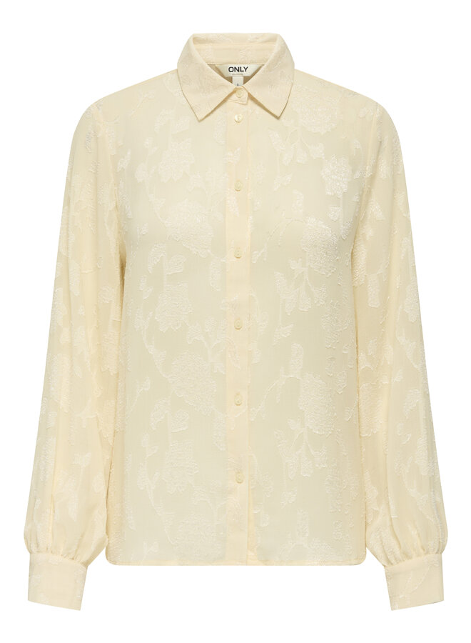 Blouse ONLDOREEN 15360454 - Ecru