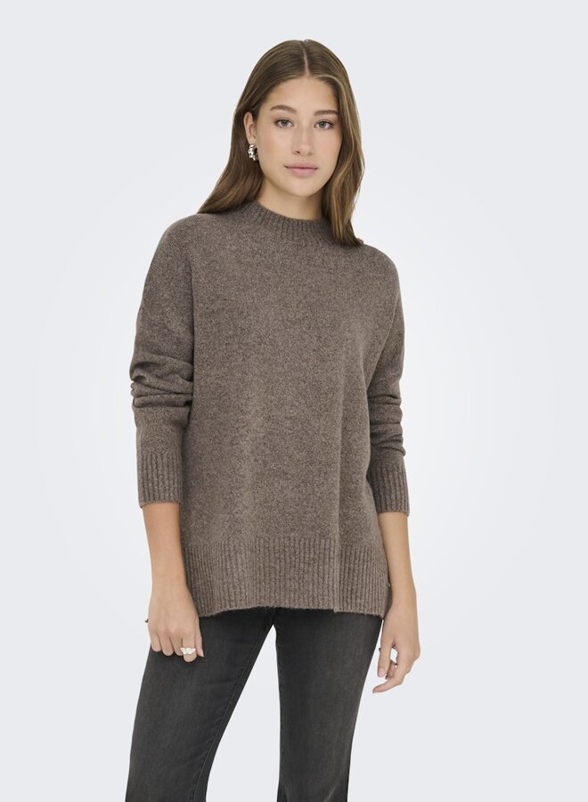 Only Pullover ONLHAZEL 15352853 - Brown Lentil