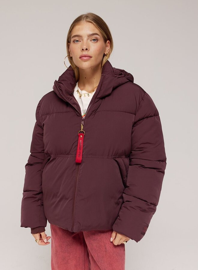 Winterjas Karly AW25N211 - 1018 Dark Fudge
