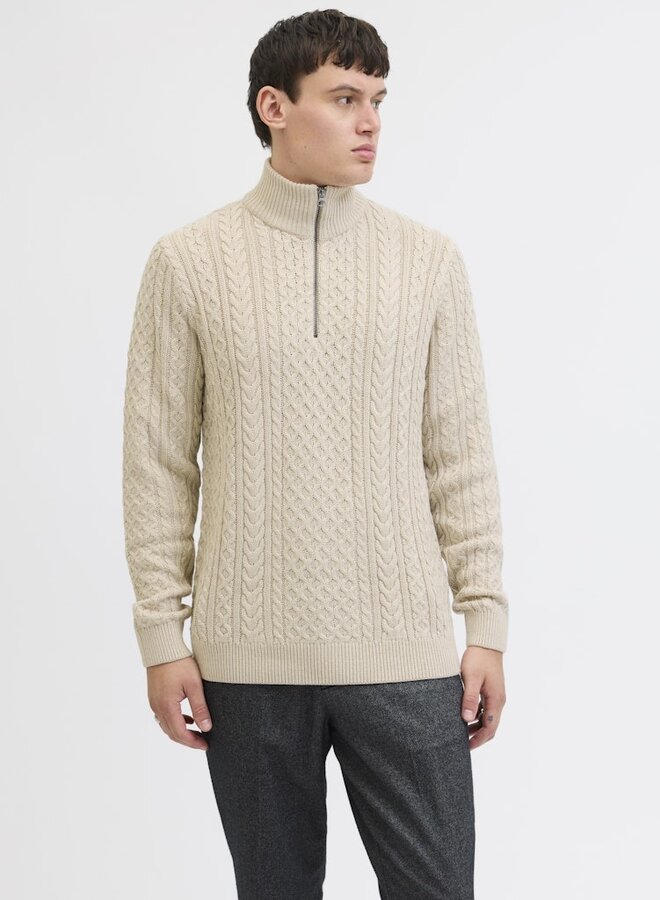 Half Zip Trui 12283487 - Silver Lining