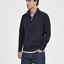 Selected Homme Half Zip Trui 16087985 - Sky Captain