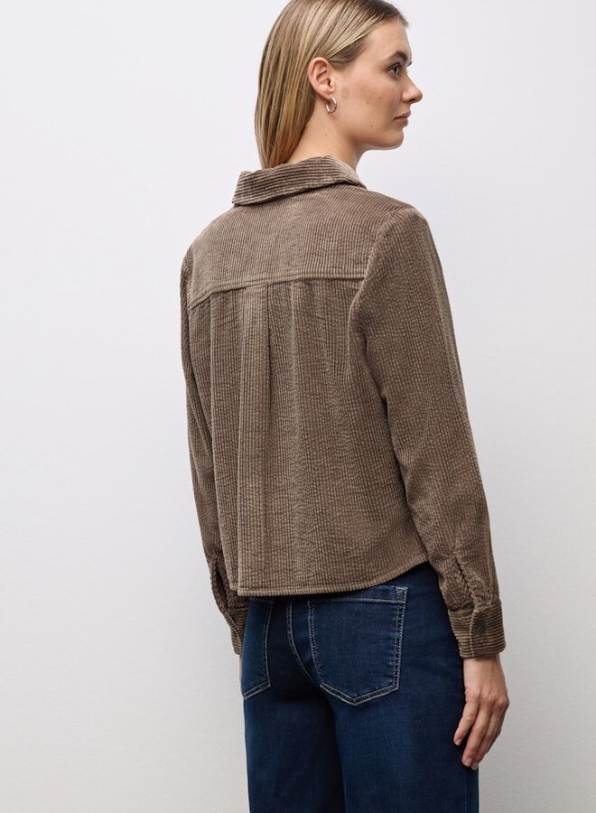 Street one Blouse LTD QR Courduroy Shirtcollar B - 16911