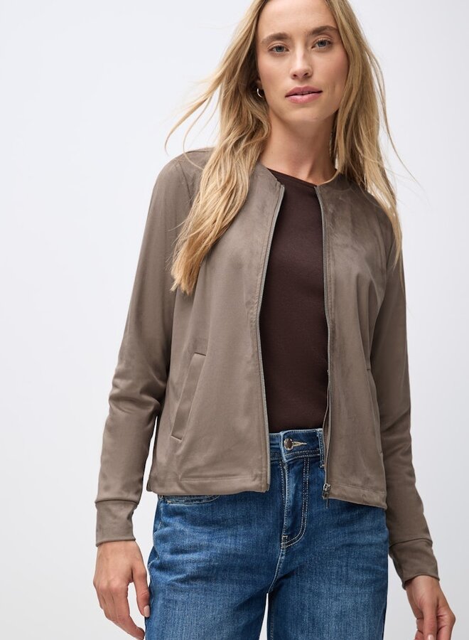 Jas Velour Jacket W.Pockets - 16911