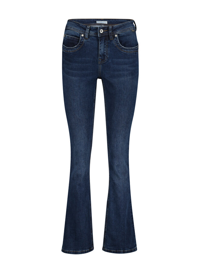 Red Button Flared Jeans Babette SRB4136 - Darkstone