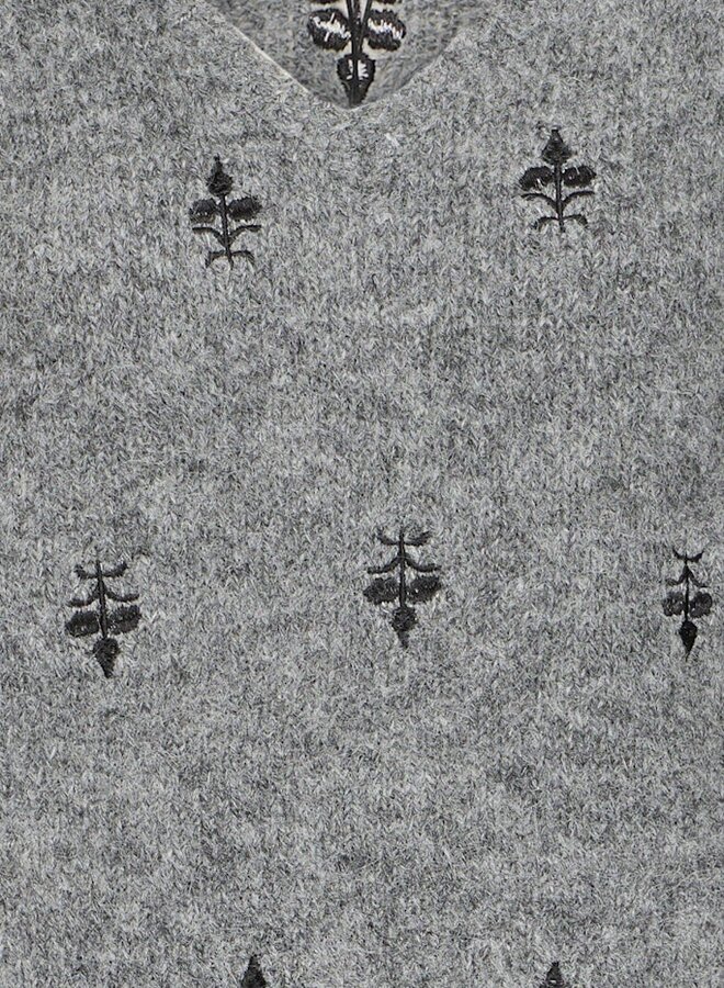 B.Young Trui BYMILLERS 20818219 200455 Mid Grey Melange