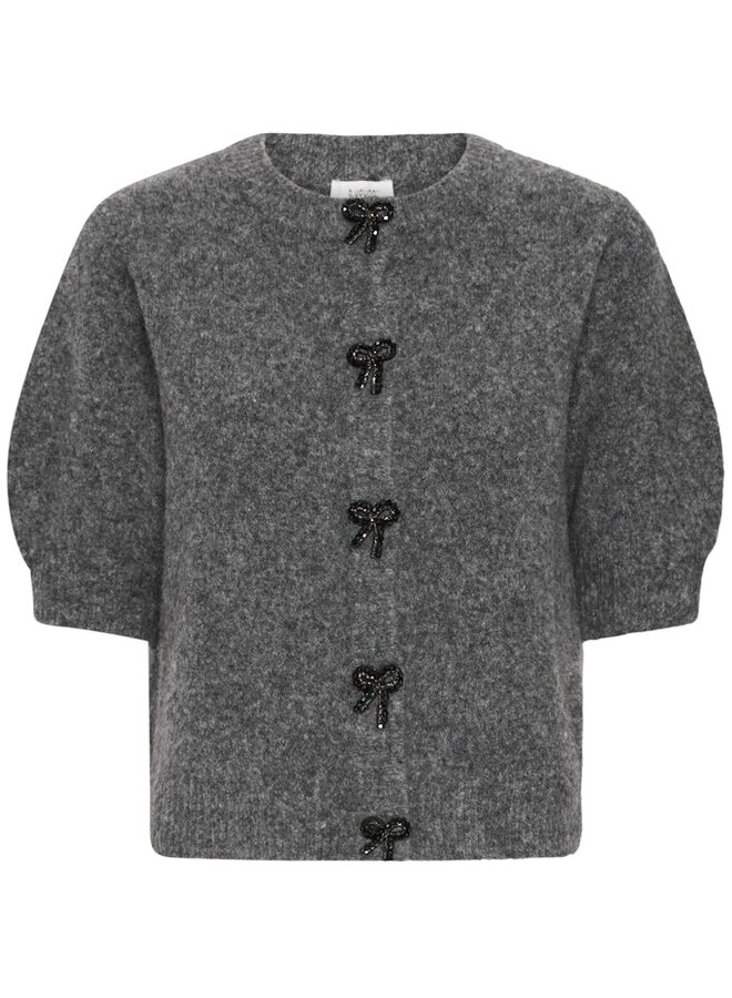 B.Young Vest BYOMEA 20818077 200456 - Dark Grey Melange