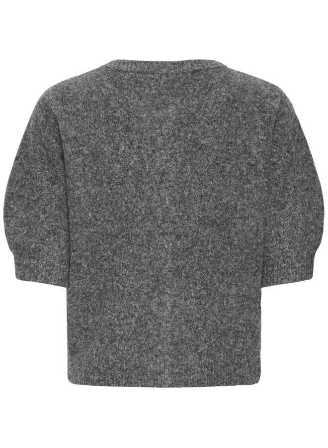 B.Young Vest BYOMEA 20818077 200456 - Dark Grey Melange