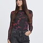 B.Young Top  BYPALOMA MESH 20815714 900002073 BARBADOS RED BLUR
