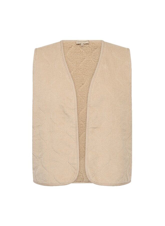 Soyaconcept Gilet Bindi 41366 - Sand