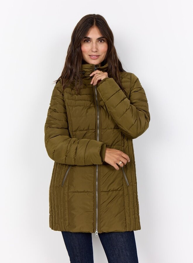 Soyaconcept Winterjas Nina 16813 - Dark Olive