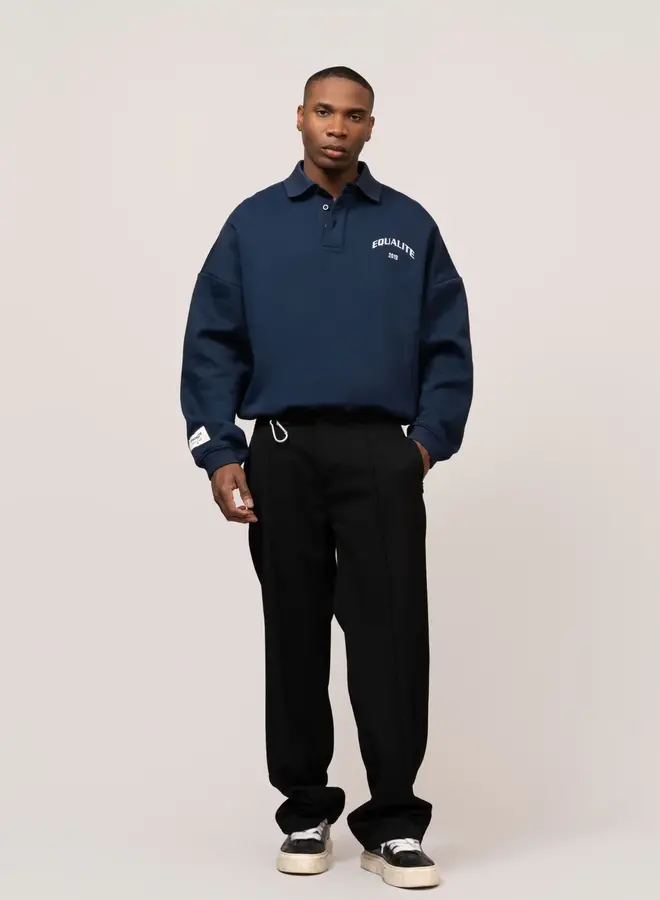 Equalité Polo Sweater EQ.25.8.13.23.319 - 319 Navy/Off White